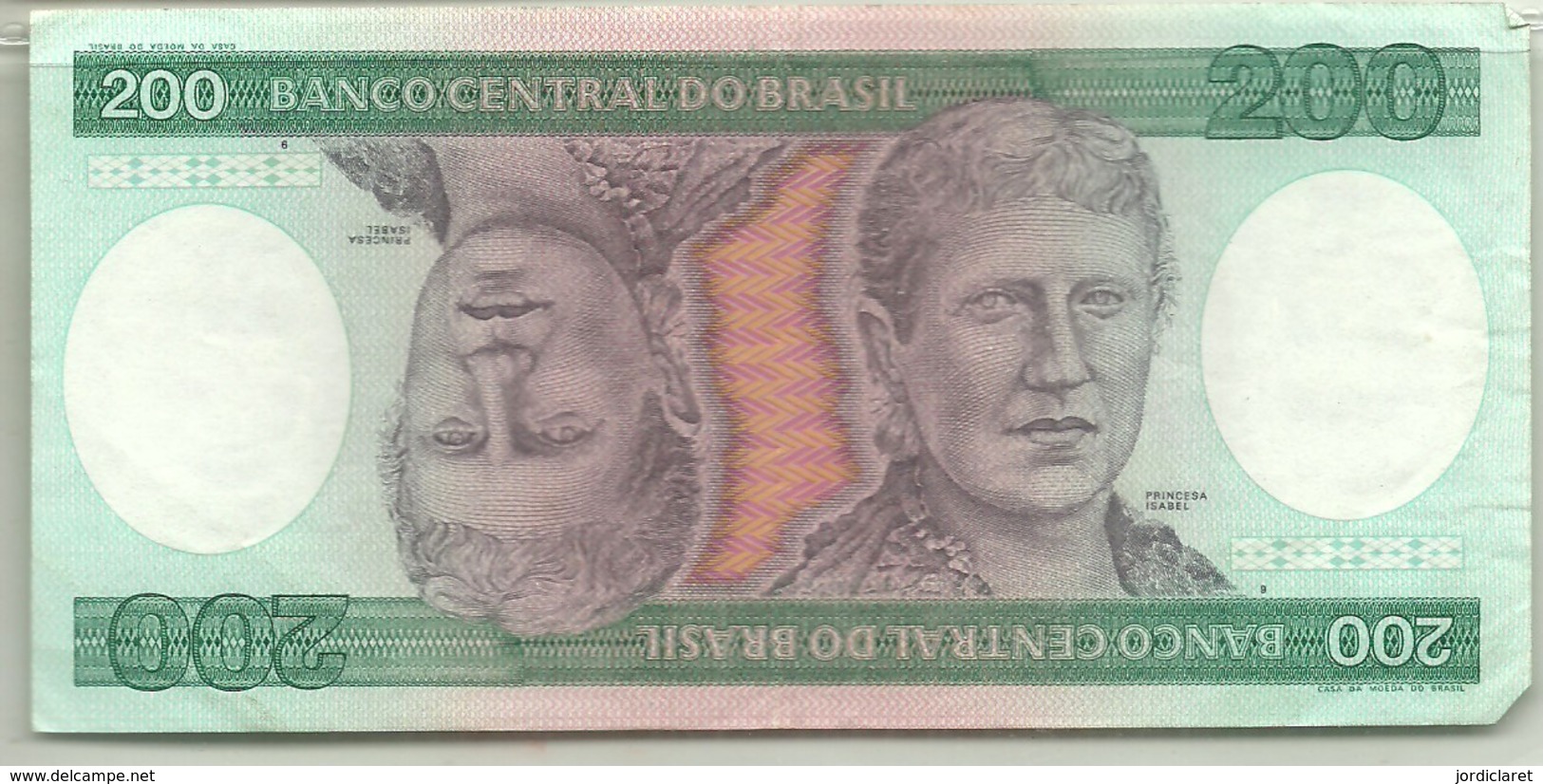 BILLETE DE 200 REALES - Brasil