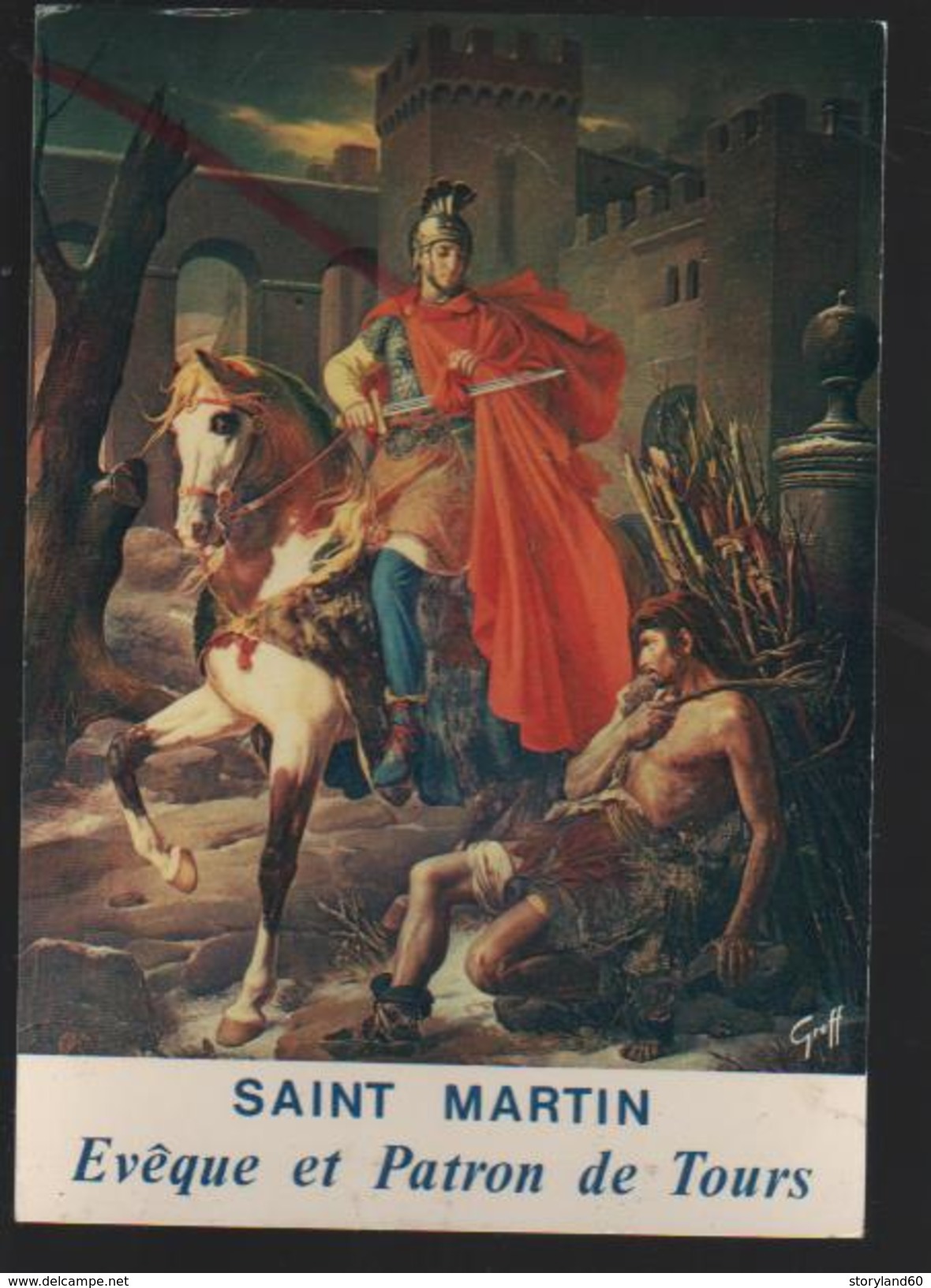 Cpm 379703 Cathédrale Saint Gatien Tours , Saint Martin évèque Et Patron De Tours - Tours