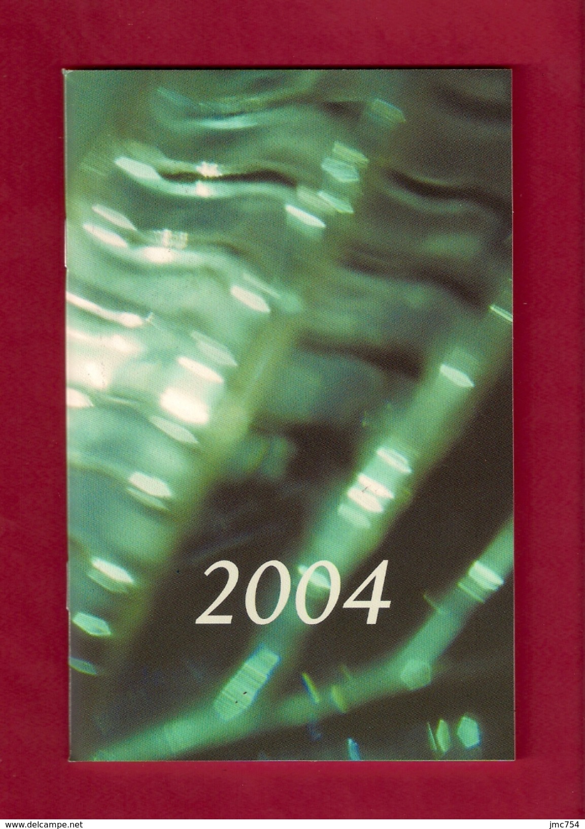 Agenda De Poche Vierge 2004 De Brigitte LE BRETHON, Maire De Caen. - Terminkalender Leer