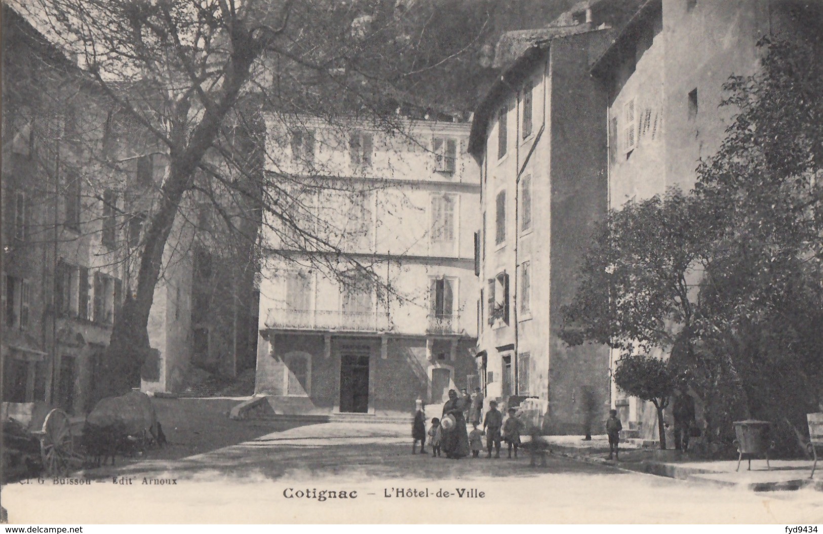 CPA - Cotignac - L'hôtel De Ville - Cotignac