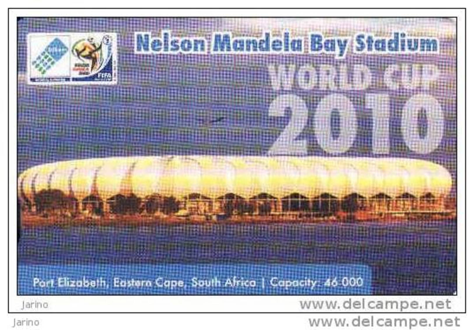 Afrique Du Sud, MTN, FIFA World Cup 2010, Football-soccer Stadium,chip Card - Afrique Du Sud