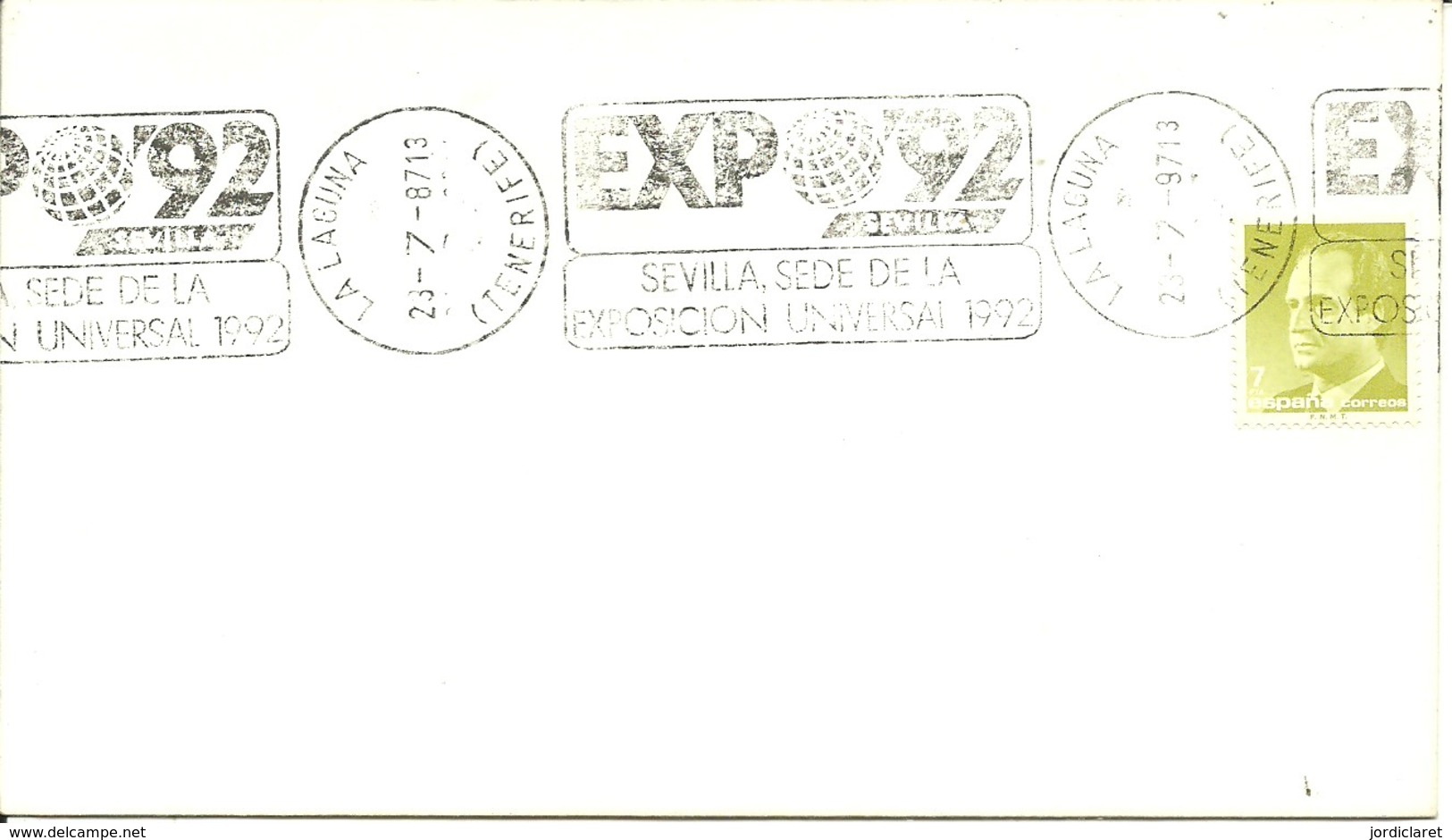 POSMARKET ESPAÑA LA LAGUNA - 1992 – Séville (Espagne)