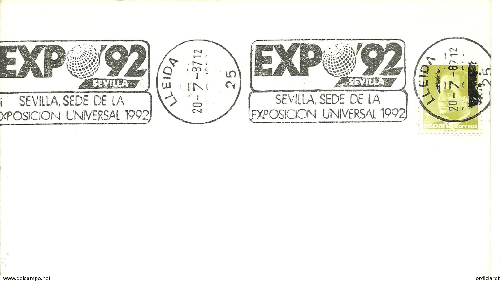 POSMARKET ESPAÑA LLEIDA - 1992 – Séville (Espagne)