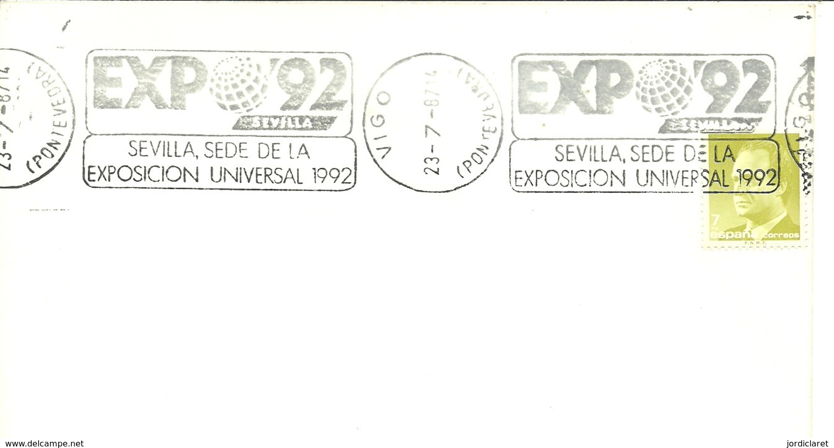 POSMARKET ESPAÑA VIGO - 1992 – Séville (Espagne)