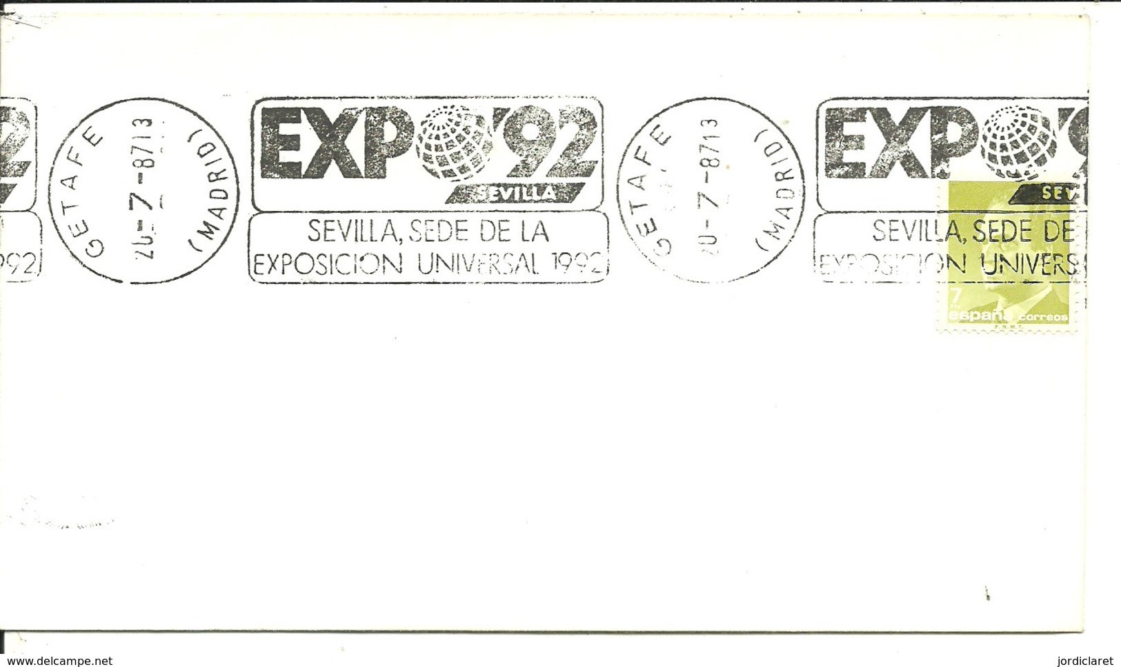 POSMARKET ESPAÑA GETAFE - 1992 – Sevilla (España)