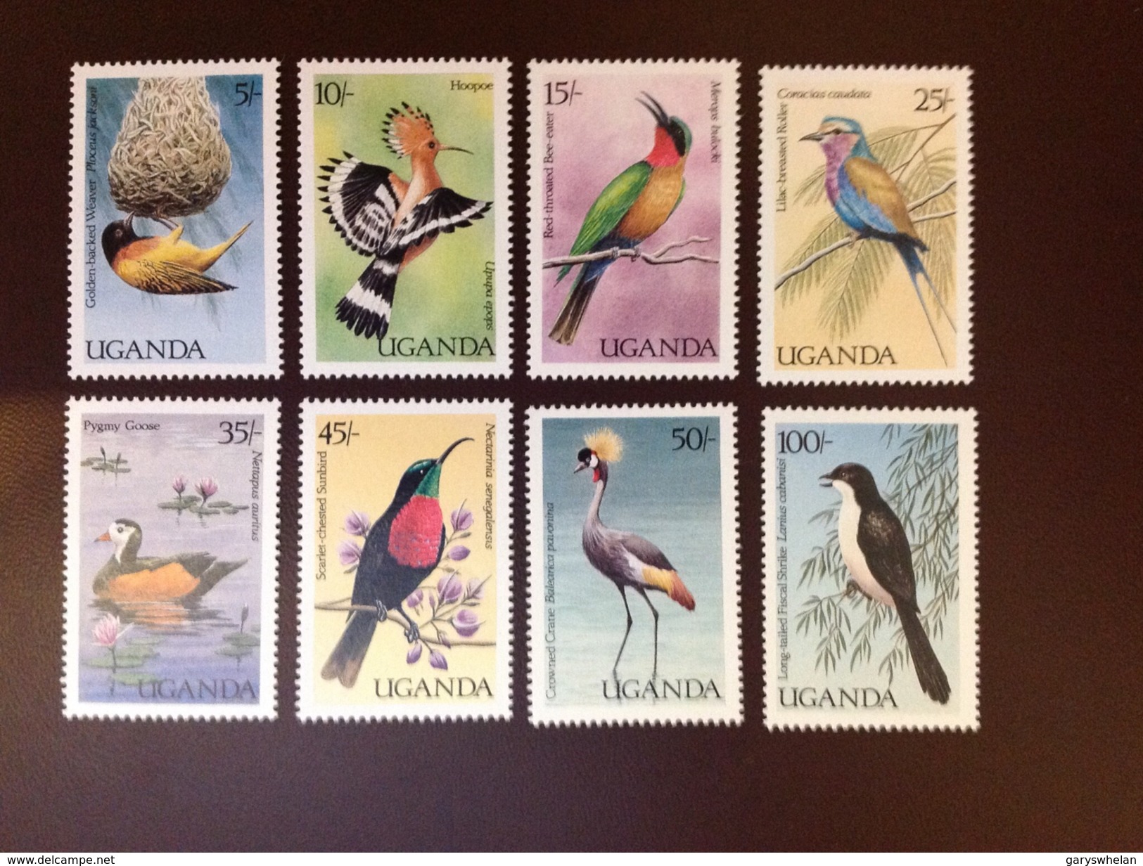 Uganda 1987 Birds MNH - Sonstige & Ohne Zuordnung