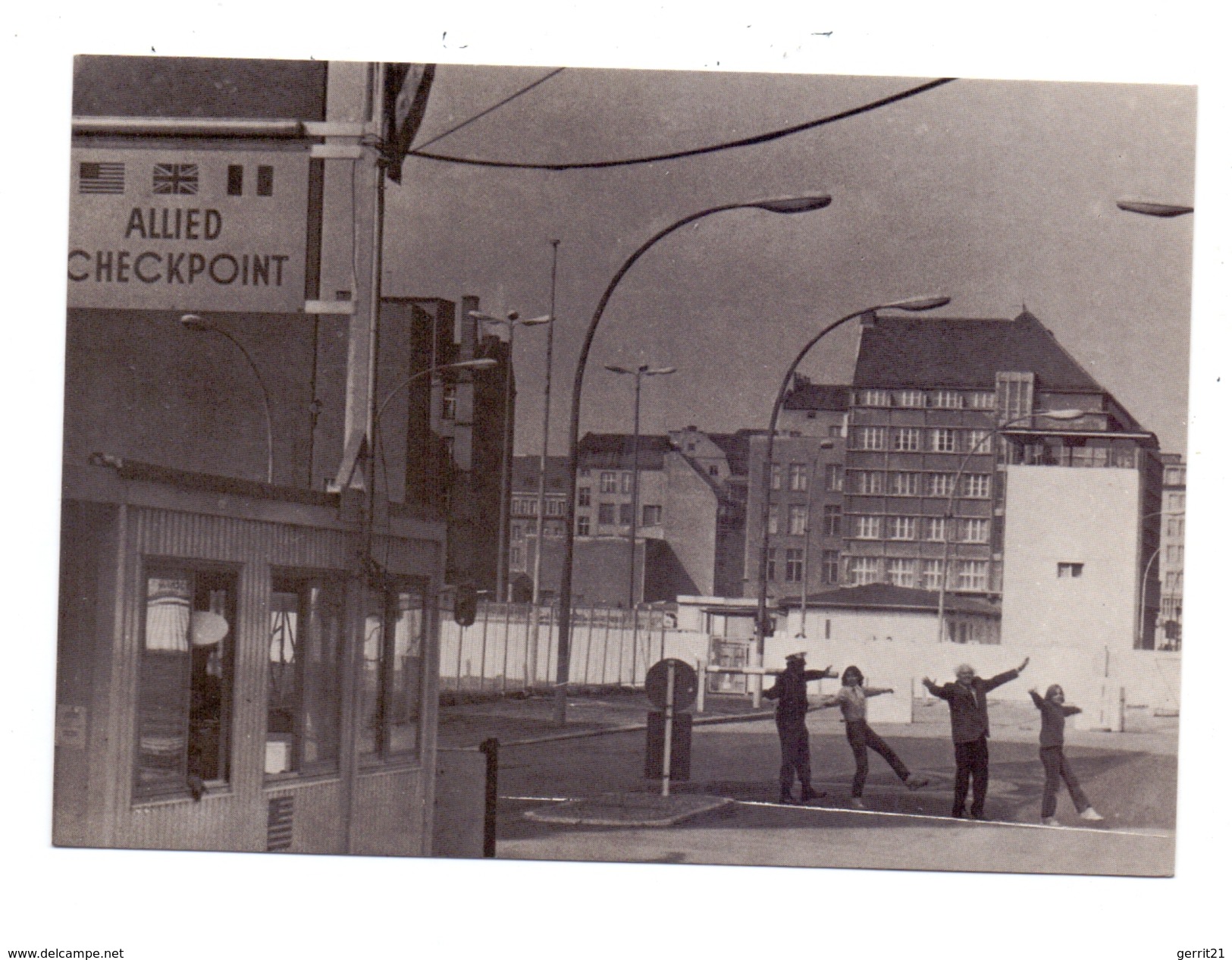 1000 BERLIN, Berliner Mauer, Checkpoint Charlie - Mur De Berlin