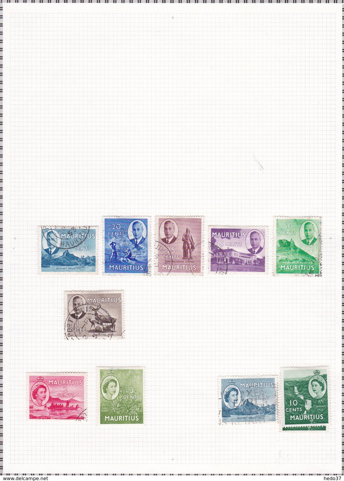 Maurice - Collection Vendue Page Par Page - Timbres Oblitérés / Neufs */** - B/TB - Mauricio (1968-...)