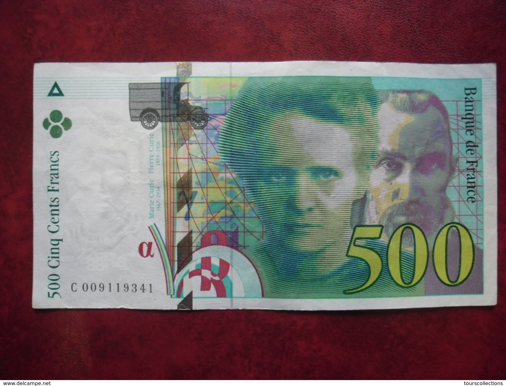 FAY 76/01 - 500 FRANCS PIERRE ET MARIE CURIE - 1994  SUP - C 009119341 - FRANCE - 500 F 1994-2000 ''Pierre En Marie Curie''