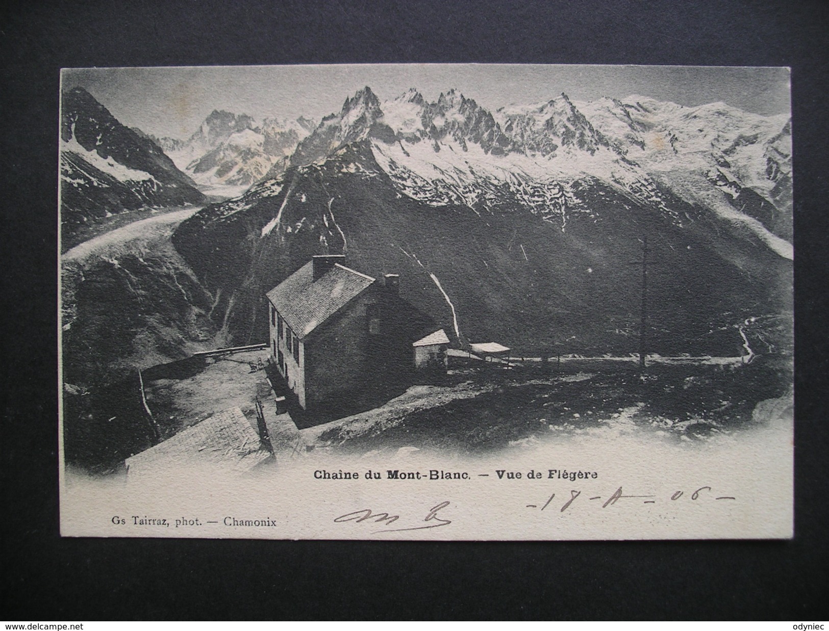 Chaine Du Mont-Blanc.-Vue De Flegere 1906 - Rhône-Alpes