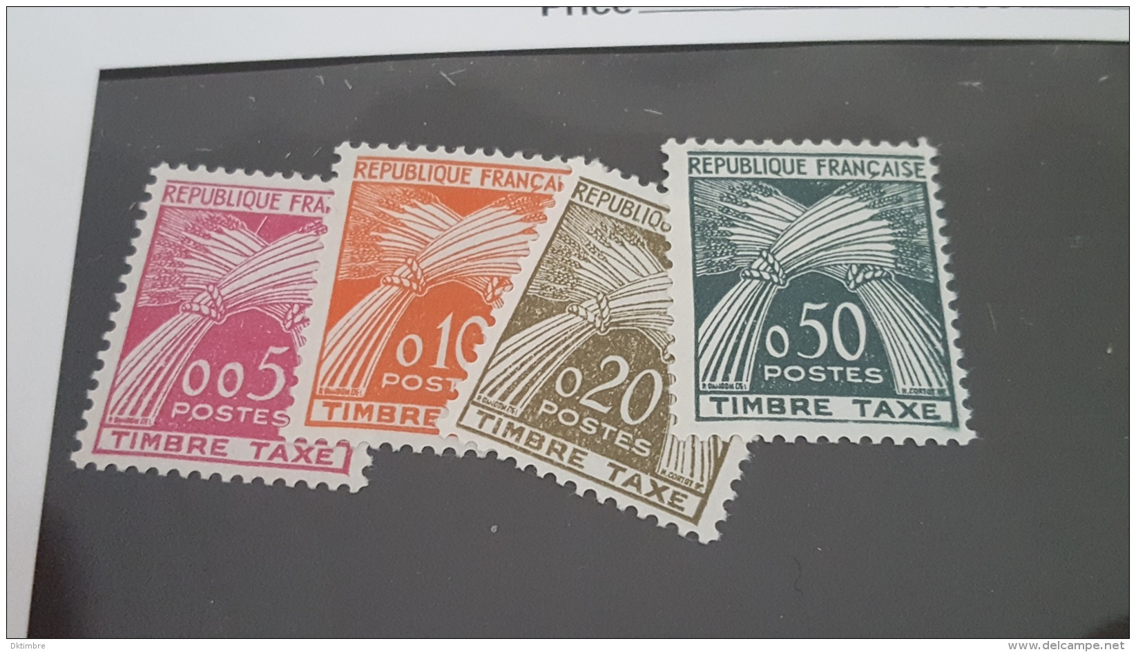 LOT 343964 TIMBRE DE FRANCE NEUF* - 1859-1959 Mint/hinged