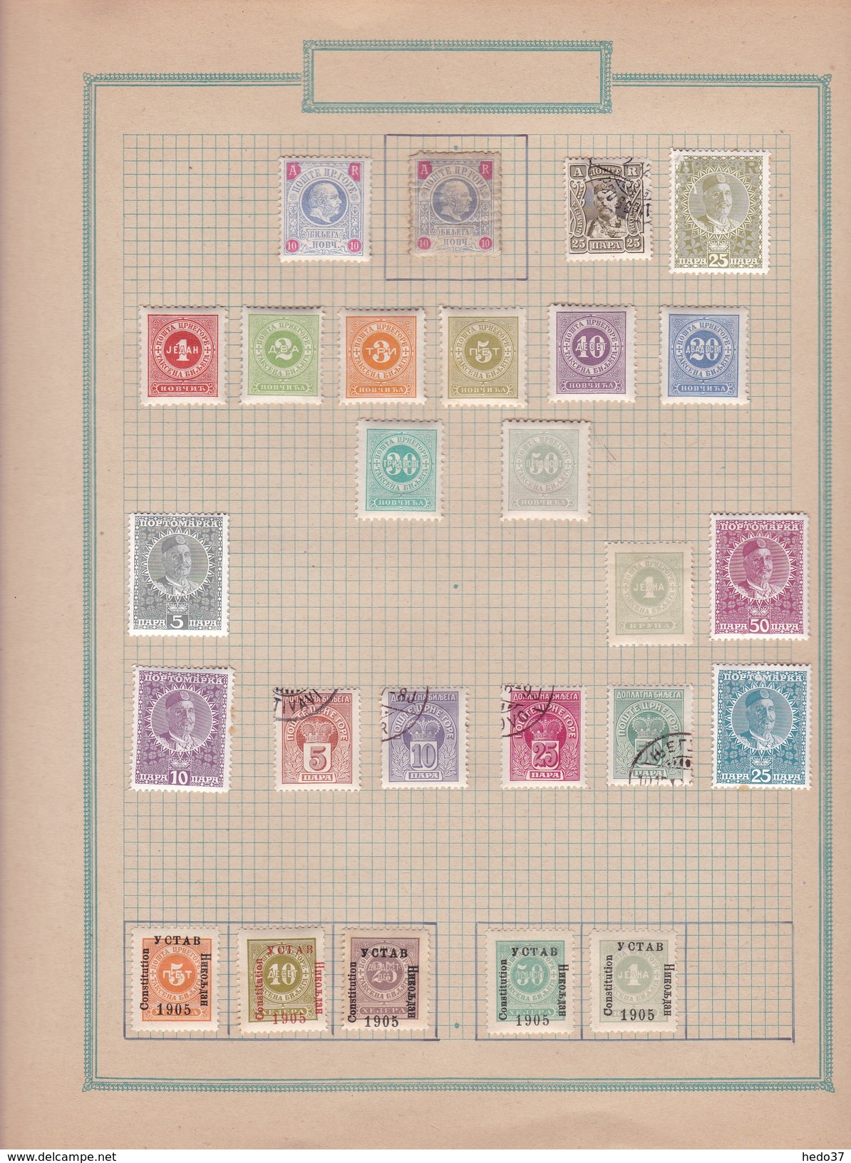 Montenegro - Collection Vendue Page Par Page - Timbres Oblitérés / Neufs */** - B/TB - Montenegro