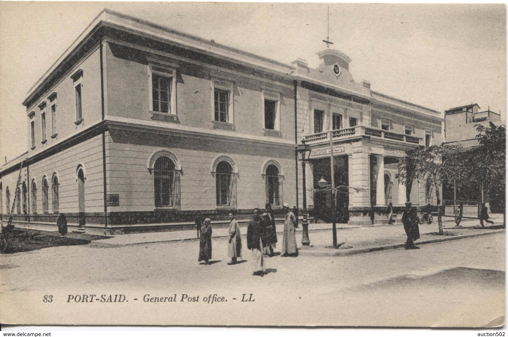 TP Egypt Port-Said General Post Office Militaire A.F.L. Passage à Port-Said C.Trésors&Postes 4/1/1923(601)v.Lyon PR4076 - 1. Weltkrieg 1914-1918