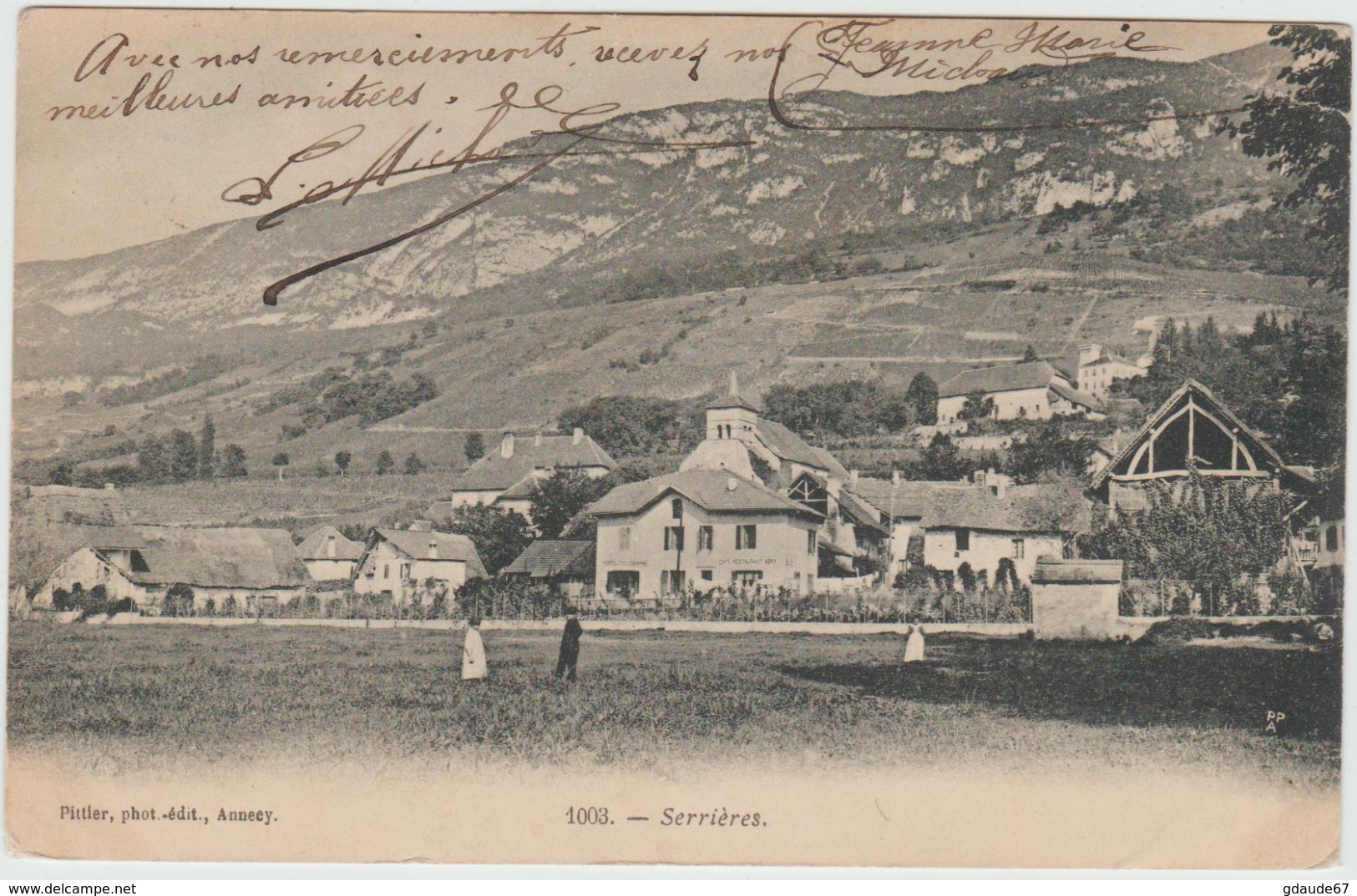 SERRIERES (73) - Yenne