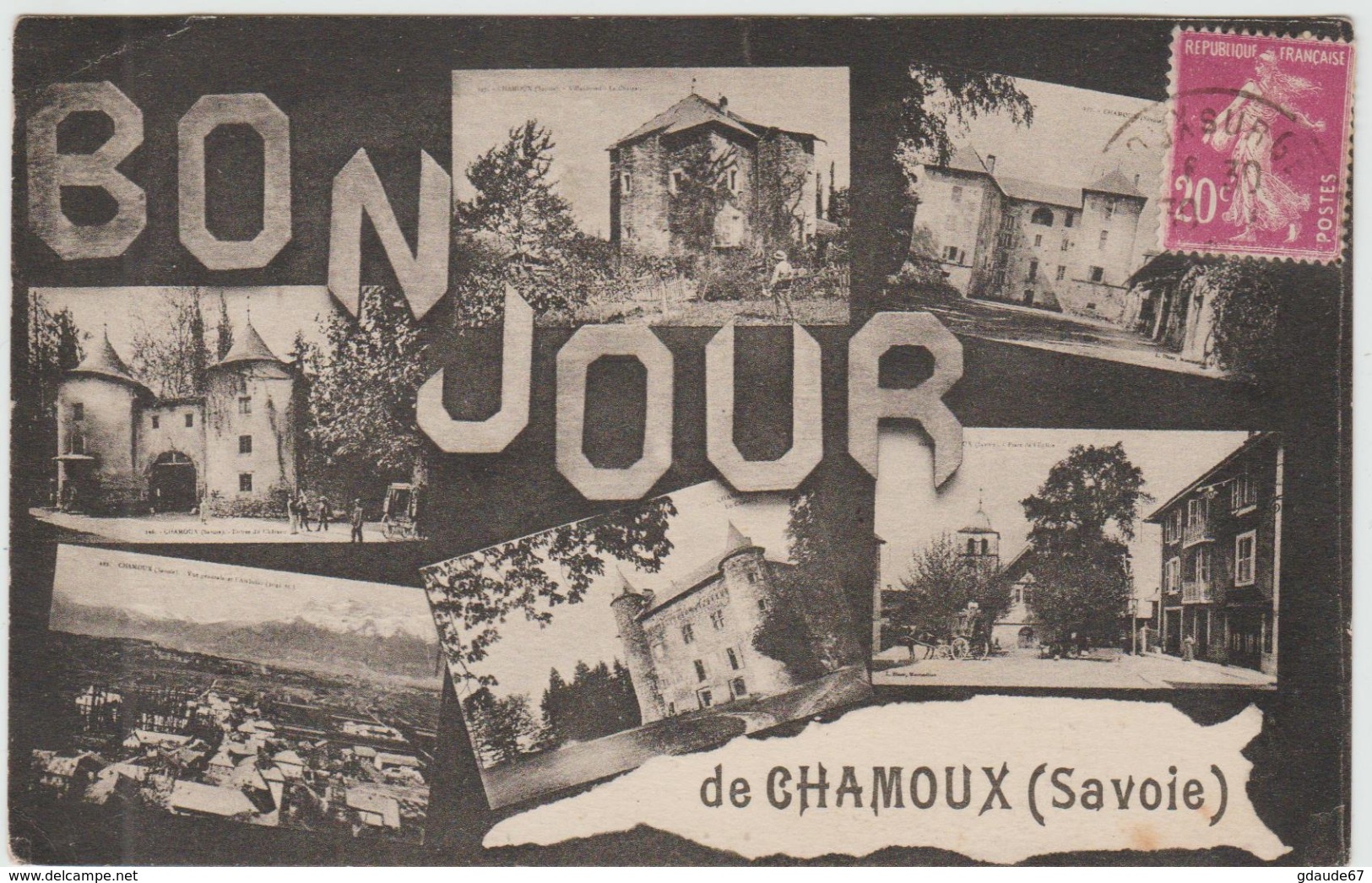 CHAMOUX (73) - BONJOUR DE CHAMOUX - Chamoux Sur Gelon