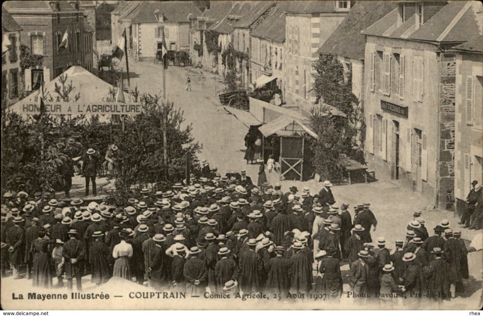 53 - COUPTRAIN - Comice Agricole - 1907 - Couptrain