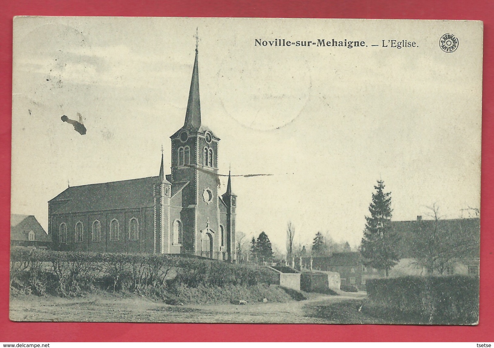 Noville-sur-Mehaigne - L'Eglise  -1920 ( Voir Verso ) - Eghezee