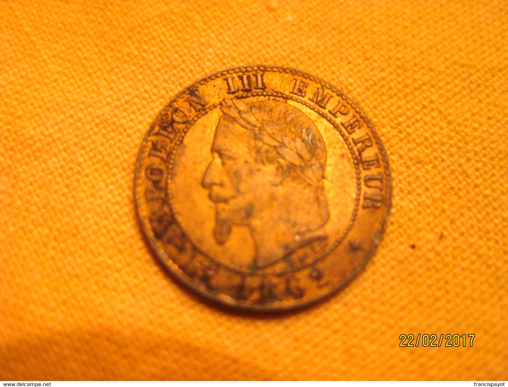 France 1 Centime 1862 BB (Strasbourg) - 1 Centime