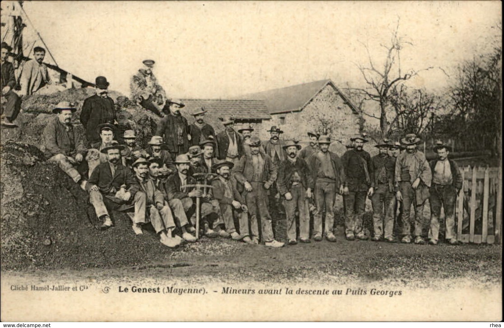 53 - LE GENEST - Mineurs - Le Genest Saint Isle