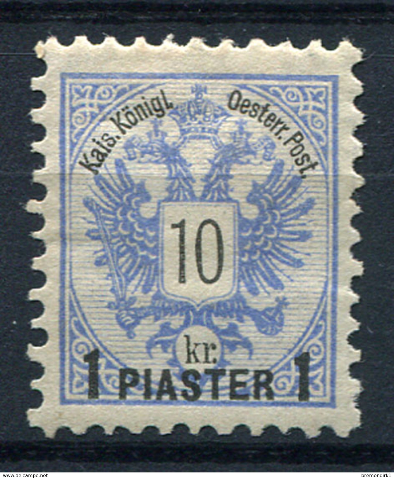 33421) ÖSTERREICH Levante # 17 Gefalzt Aus 1888, 80.- &euro; - Eastern Austria