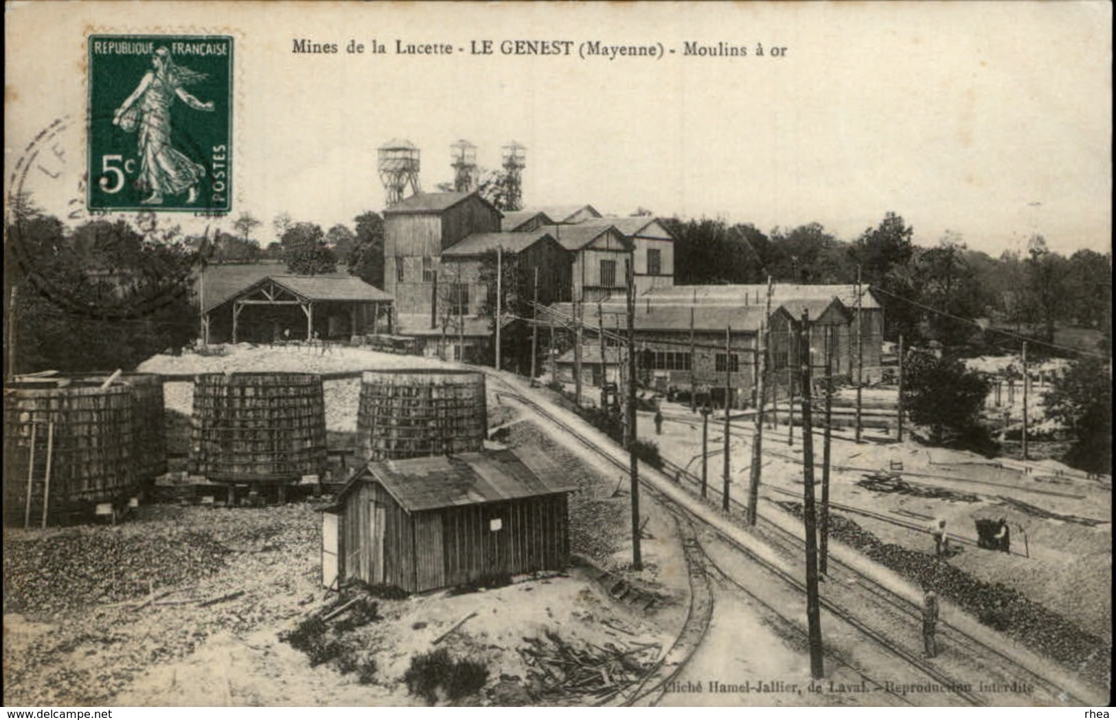 53 - LE GENEST - Moulins à Or - Mines De La Lucette - Le Genest Saint Isle