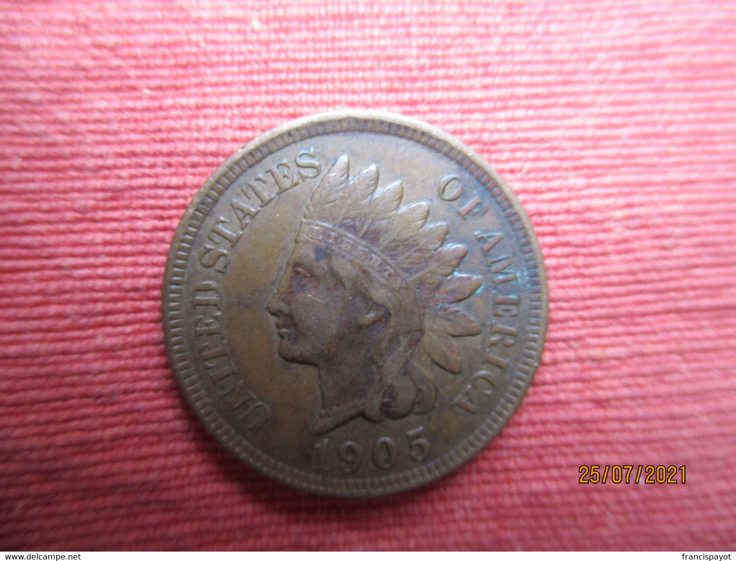 USA 1 Cent 1905 - 1859-1909: Indian Head