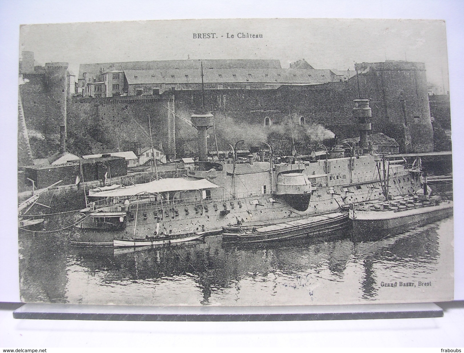 29 - BREST - LE CHATEAU - ANIMEE - BATEAUX MILITAIRE - 1918 - Brest