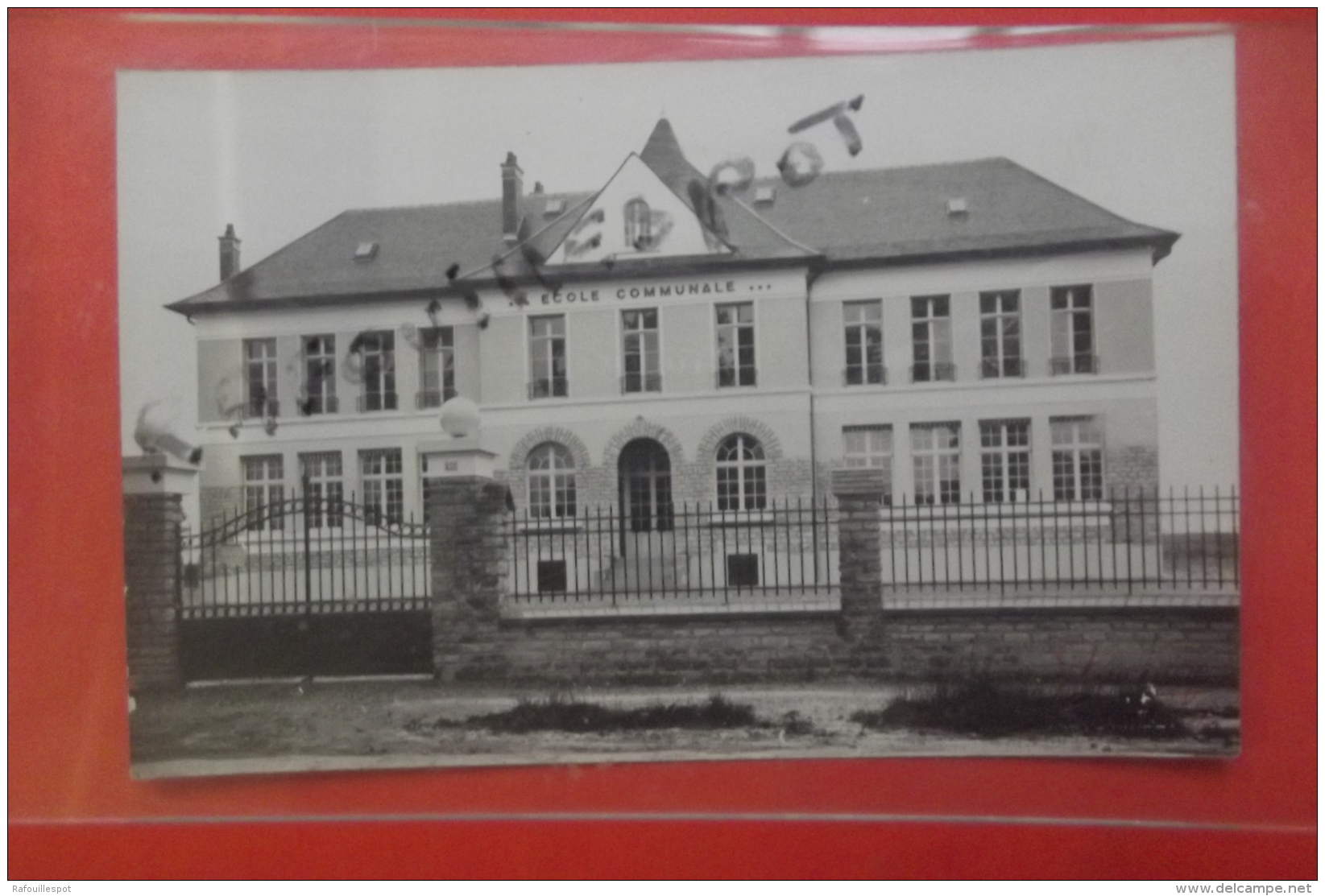 C Photo  Romilly ? Ecole Communale - Romilly-sur-Seine