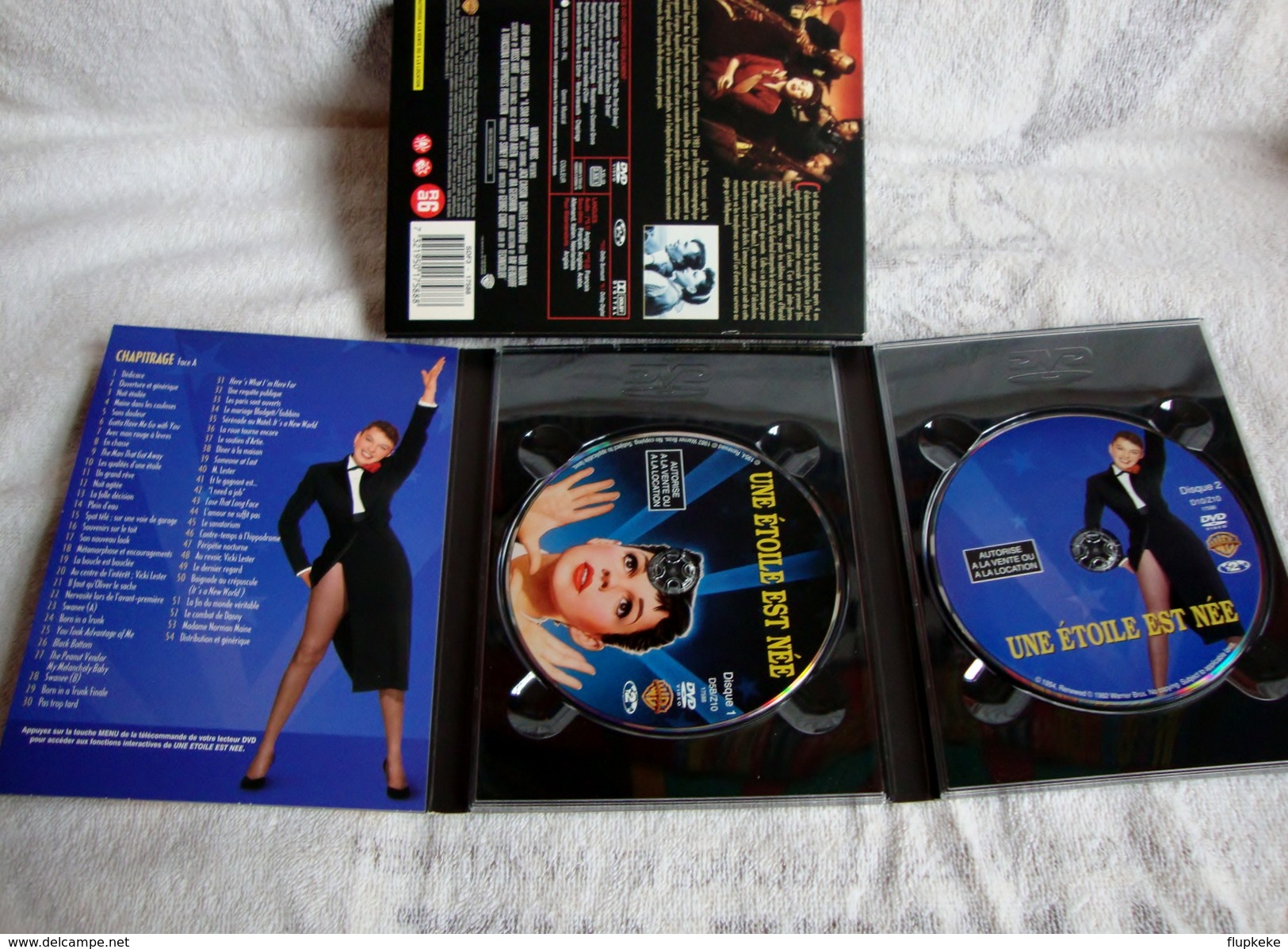 Dvd Zone 2 Une Étoile est née (1954) 2 DVD Édition Spéciale Collector A Star Is Born vf+Vostfr