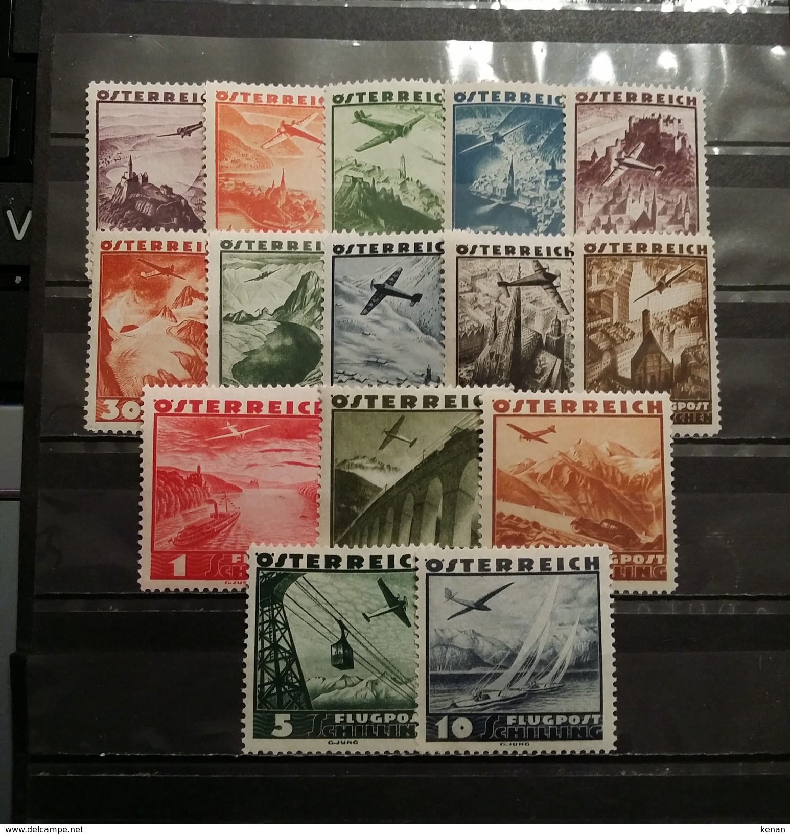 Austria, 1935, Mi: 598/12 (MNH) - Ungebraucht