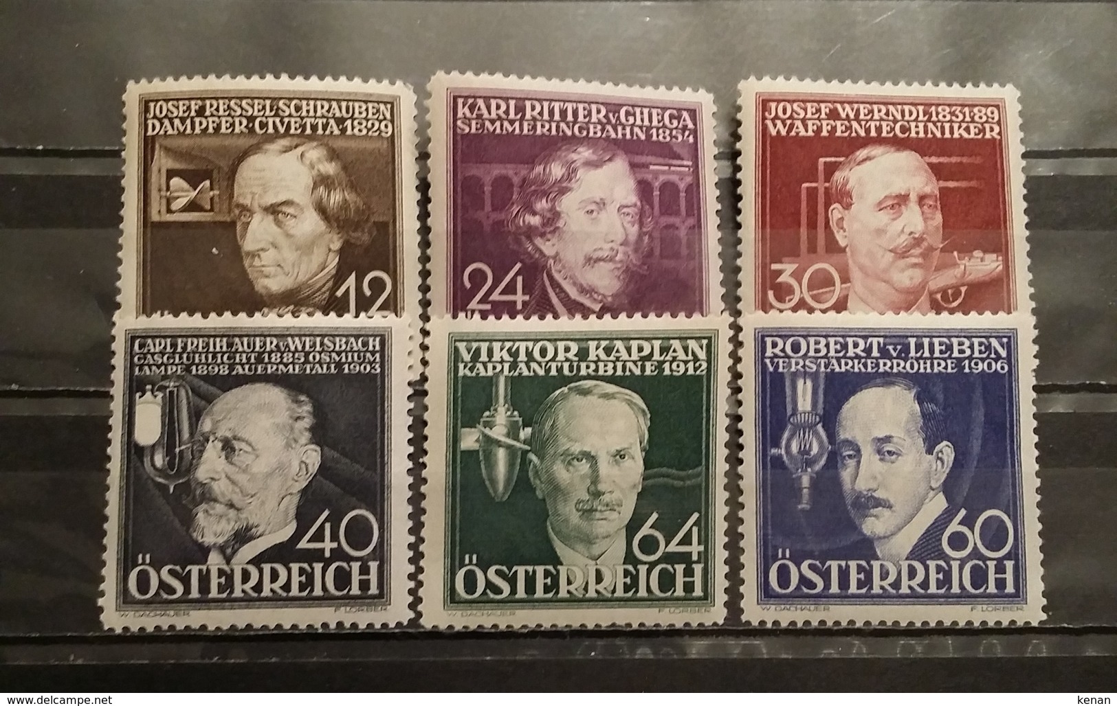 Austria, 1936, Mi: 632/37 (MNH) - Ungebraucht