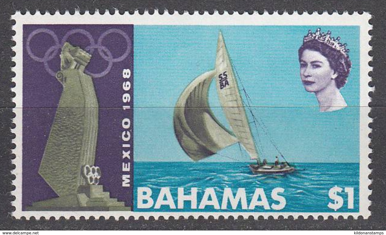 Bahamas 1968 Mint No Hinge, Sc# 279 - 1963-1973 Ministerial Government