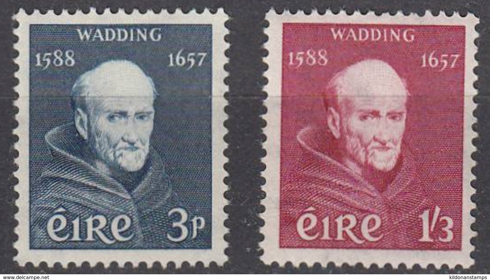 Ireland 1957 Mint Mounted, Sc# 163-64, SG 170-171 - Unused Stamps