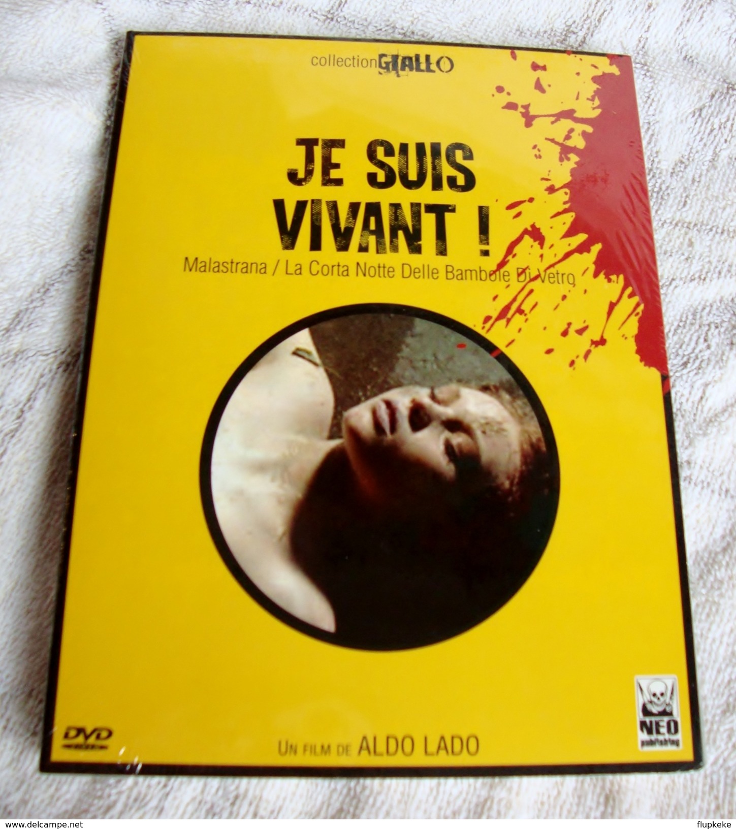 Dvd Zone 2 Je Suis Vivant (La Corta Notte Delle Bambole Di Vetro) 1971 Neo Publishing Vf+Vostfr - Horror