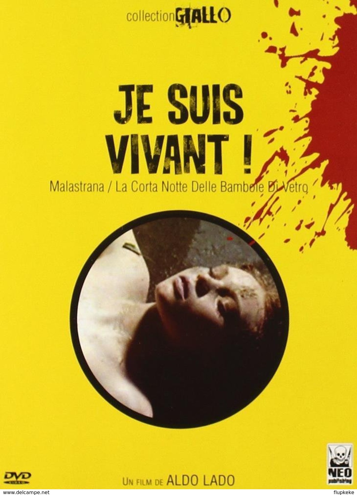 Dvd Zone 2 Je Suis Vivant (La Corta Notte Delle Bambole Di Vetro) 1971 Neo Publishing Vf+Vostfr - Horreur