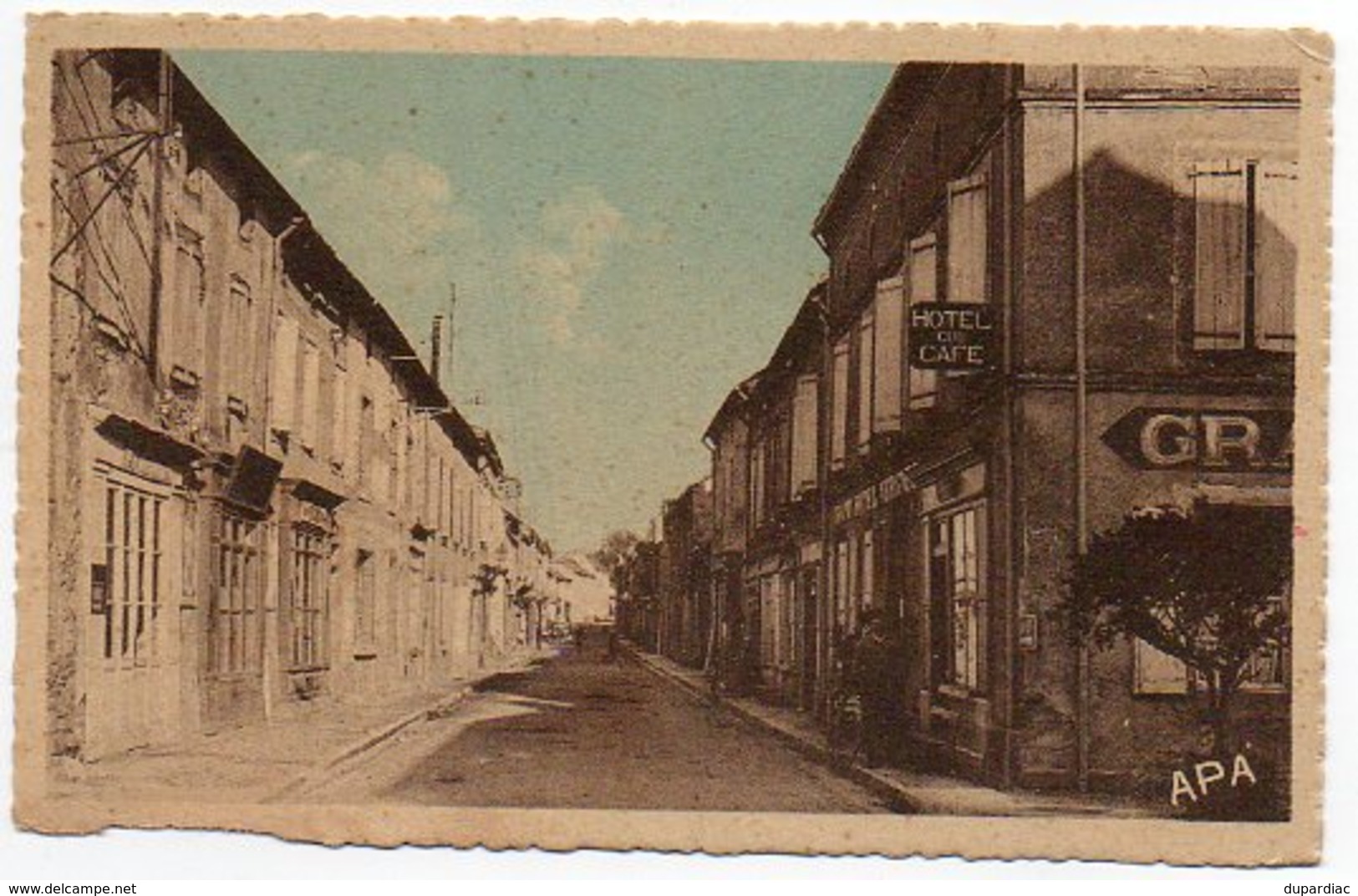 81 - Tarn / VALENCE -- Grand' Rue. - Valence D'Albigeois