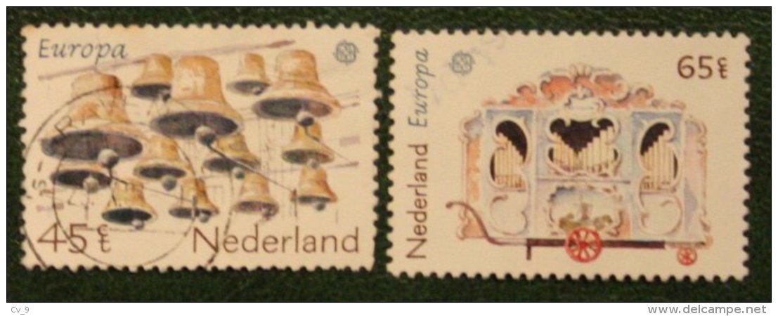 Europa Cept Zegels NVPH 1225-1226 (Mi 1186-1187) 1981 Gestempeld / USED NEDERLAND / NIEDERLANDE - Gebraucht