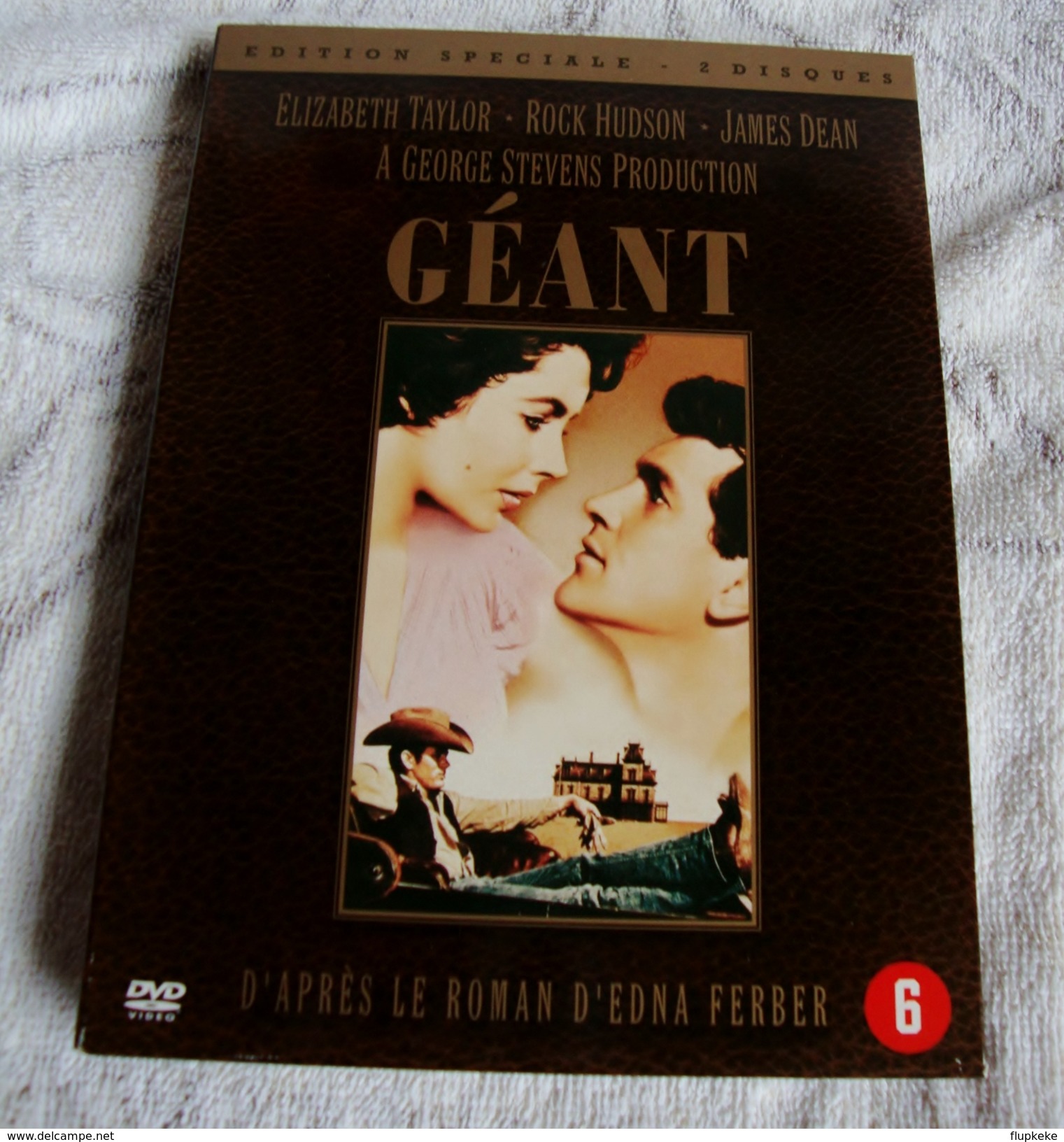 Dvd Zone 2 Géant (1956) 2DVD James Dean Édition Spéciale Collector Giant Vf+Vostfr - Klassiker