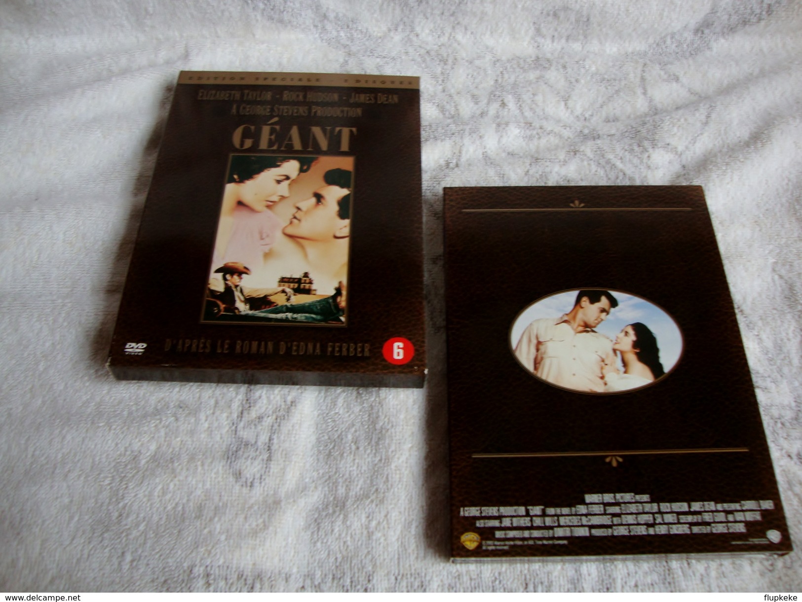 Dvd Zone 2 Géant (1956) 2DVD James Dean Édition Spéciale Collector Giant Vf+Vostfr - Klassiker