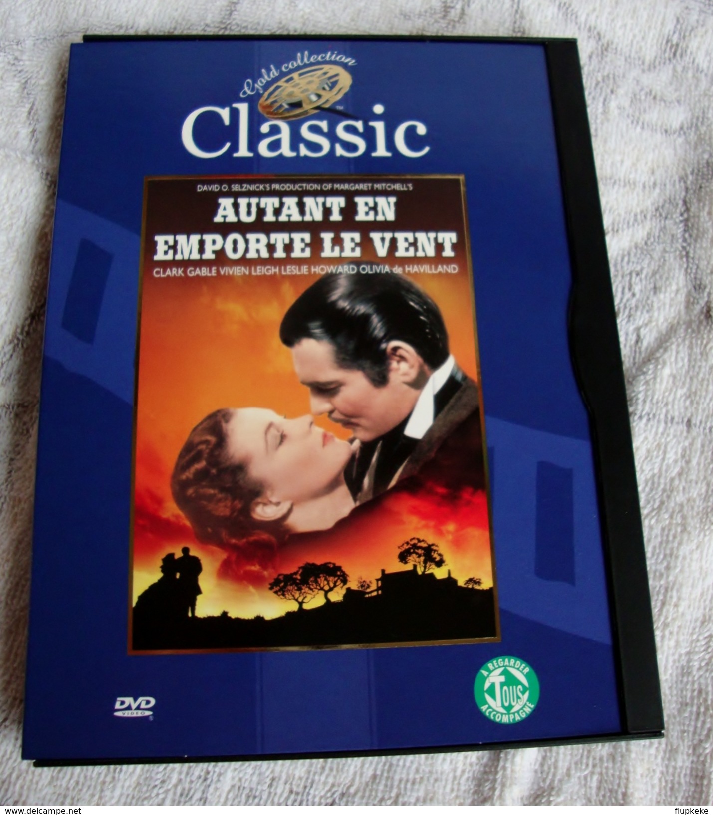 Dvd Zone 2 Autant En Emporte Le Vent (1939) Warner Gold Collection Classic Gone With The Wind Vf+Vostfr - Classic