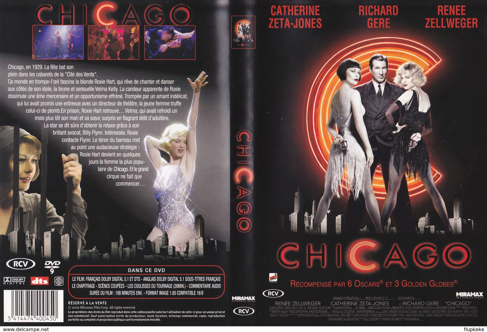 Dvd Zone 2 Chicago (2002) Vf+Vostfr - Musikfilme