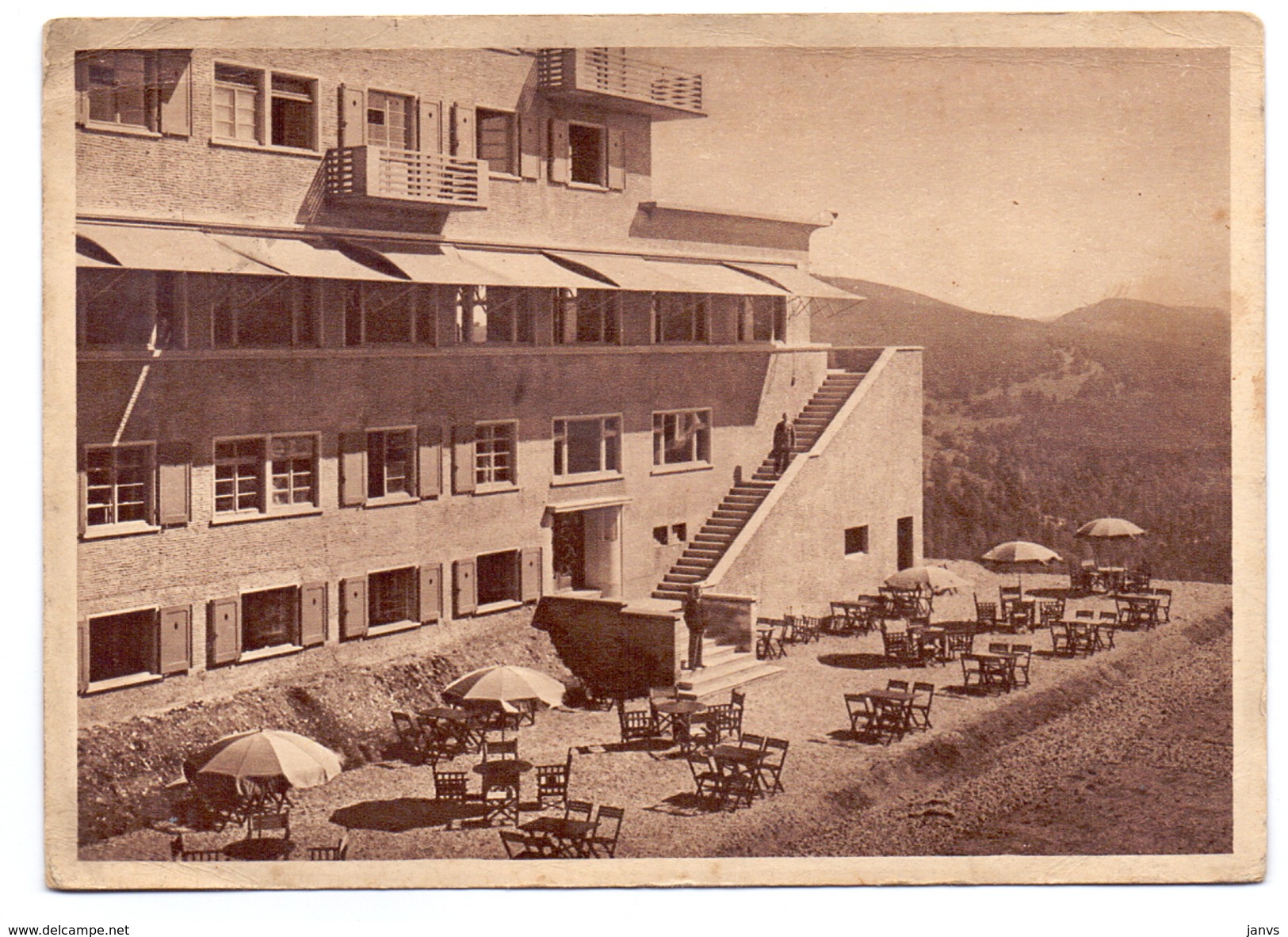 CP - Hotel Du Markstein - Htes Vosges - La Terrasse - 18.06.1932 - Autres & Non Classés