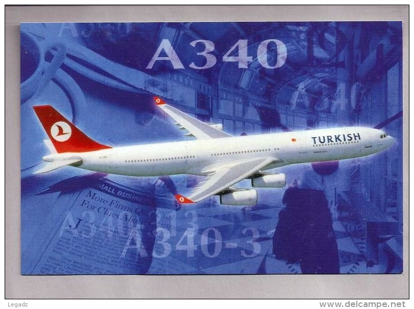 CPM - Avion (Turquie) - Turkish Airlines - A340-311/313 - 1946-....: Moderne