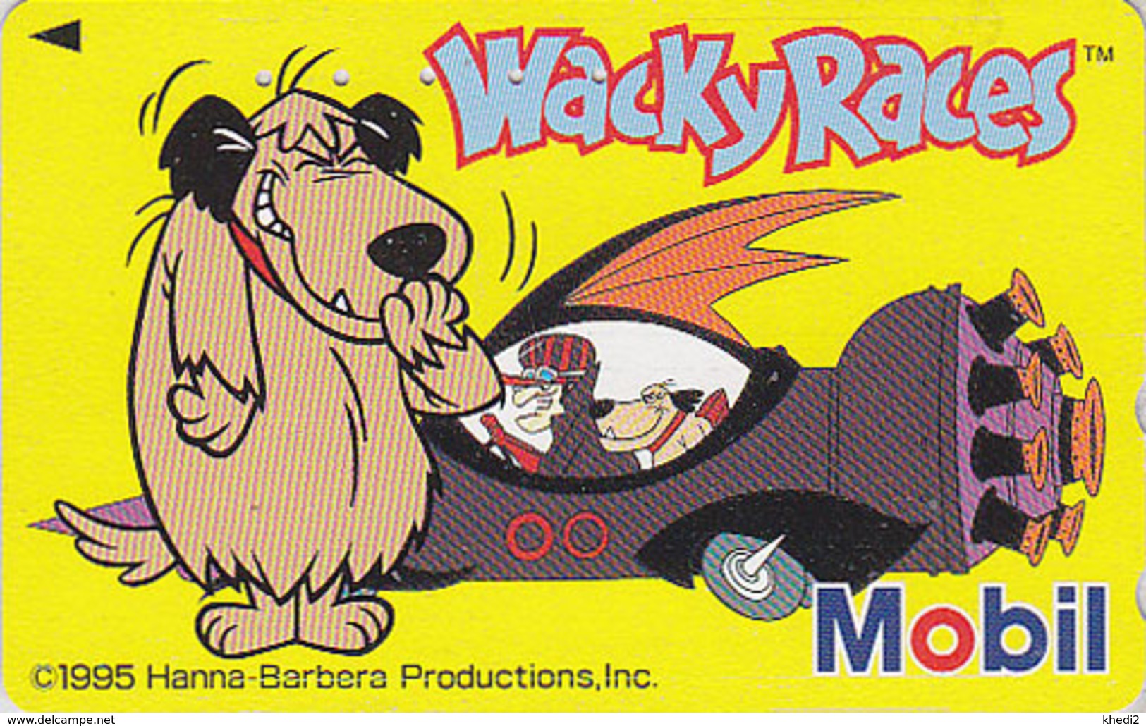 Télécarte Japon / 110-011 - 1995 - WACKY RACES MOBIL - BD Comics / Hanna BARBERA - Chien Dog Japan Phonecard - 12 - Cómics
