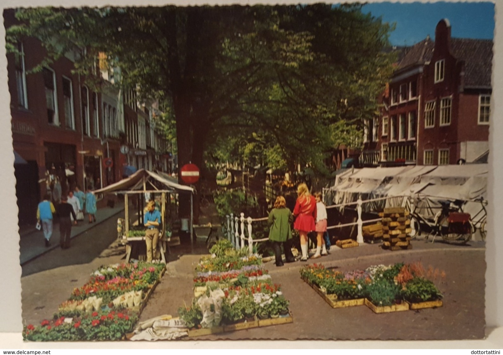 DELFT - ZUID-HOLLAND - BLOEMENMARKT - Market - Delft