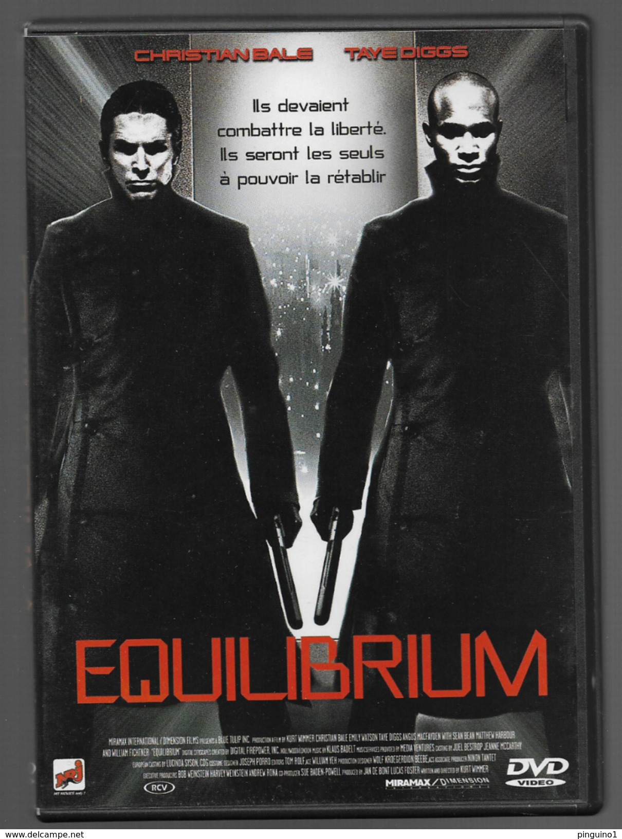 Dvd Equilibrium - Sci-Fi, Fantasy