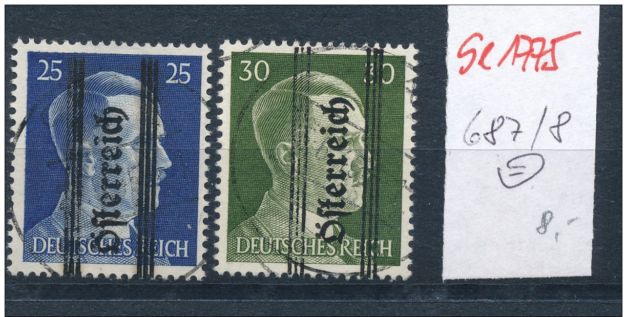 Österreich Nr.  687-8   (se1775  ) Siehe Bild ! - Gebraucht