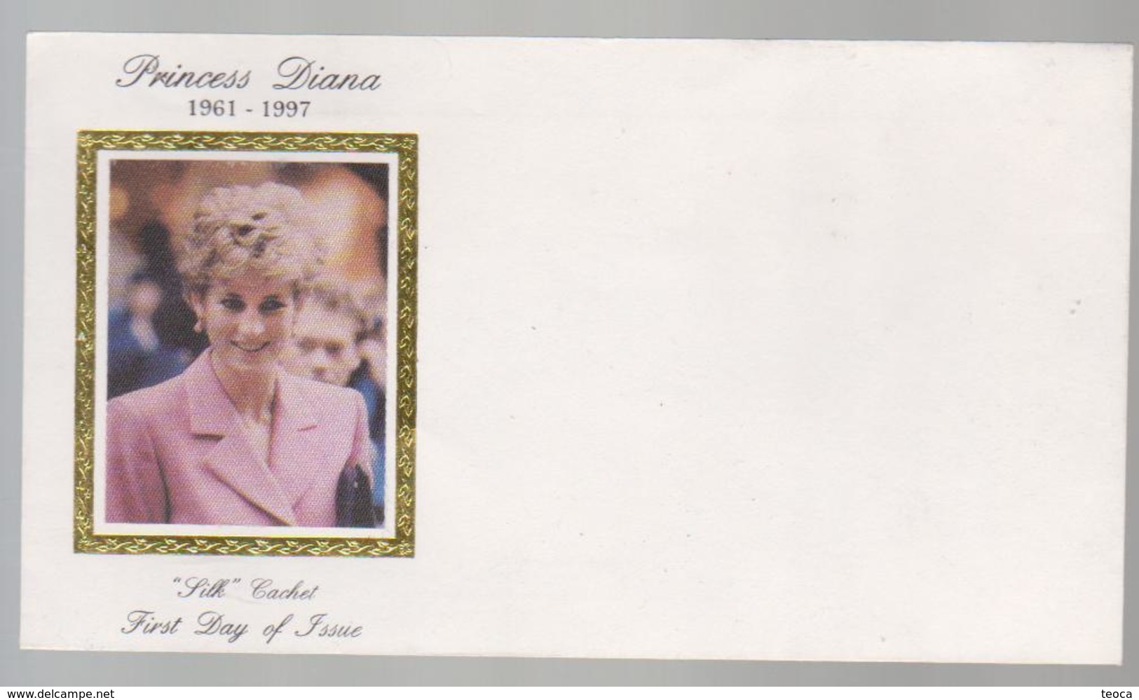 LADY DIANA FDC COVER  PRINCESS DIANA 1961-1997 - Königshäuser, Adel