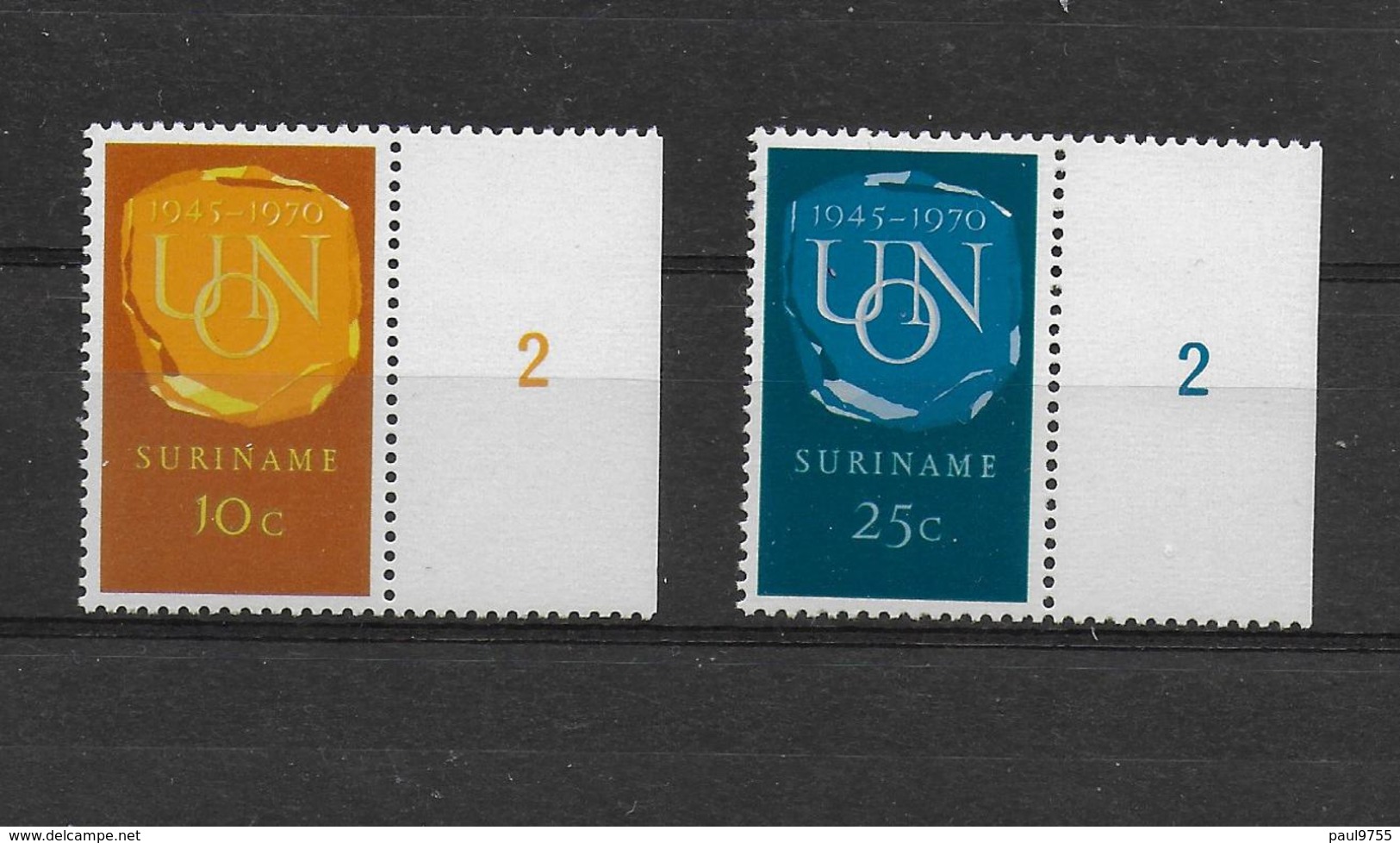 SURINAM   1970  Y.T.517-518   MNH/** - Surinam