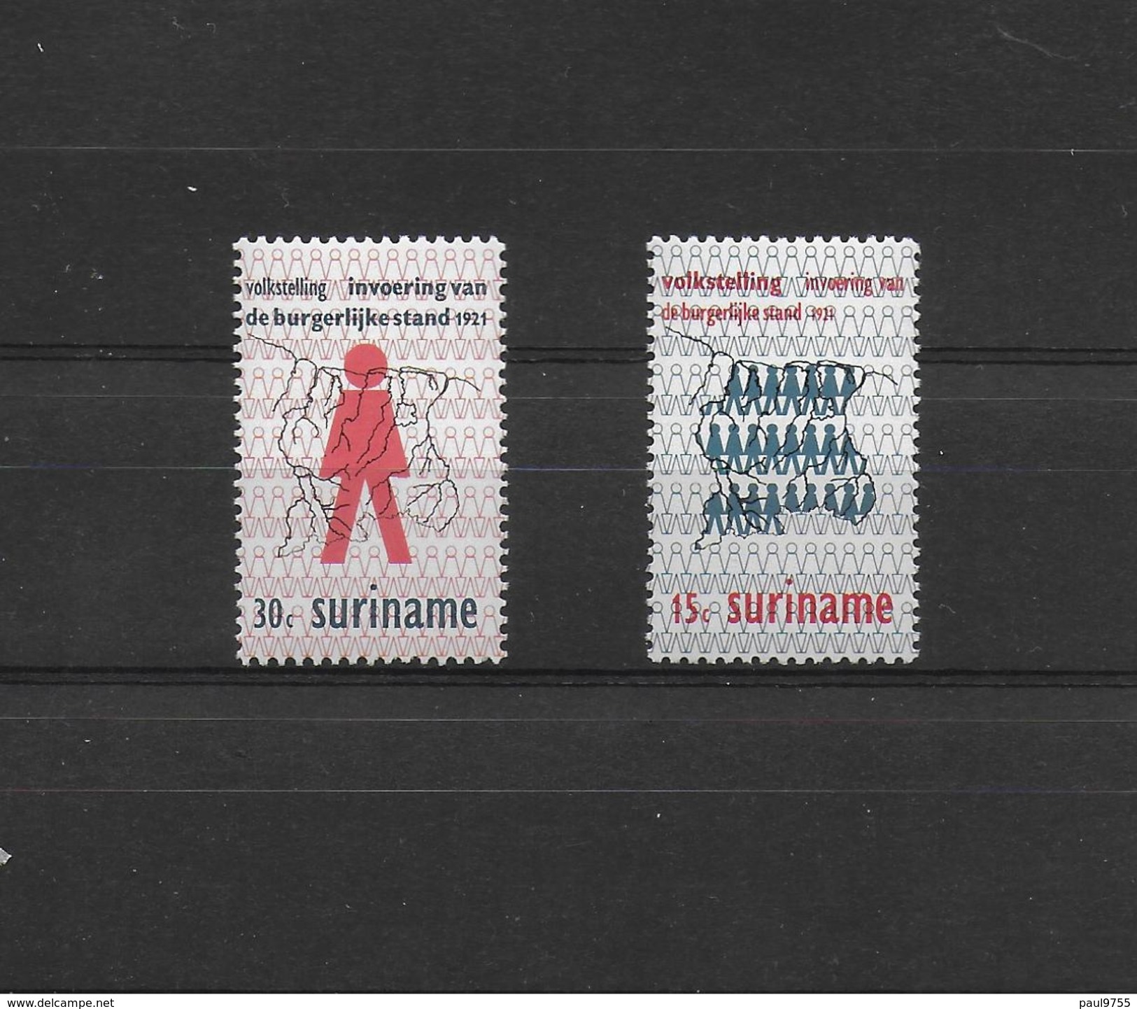 SURINAM   1971  Y.T.543-544  MNH/** - Suriname